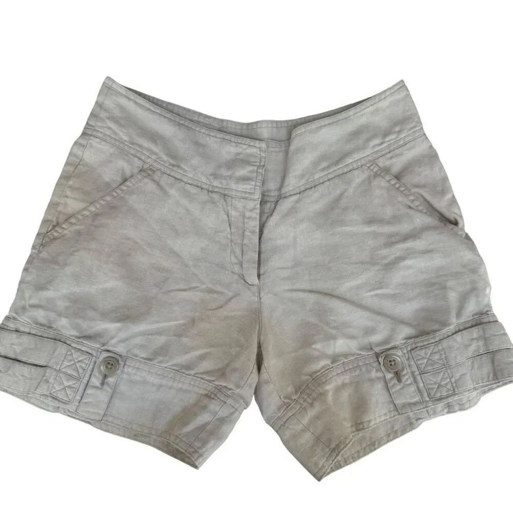 Willi Smith 100% linen oatmeal color size 4